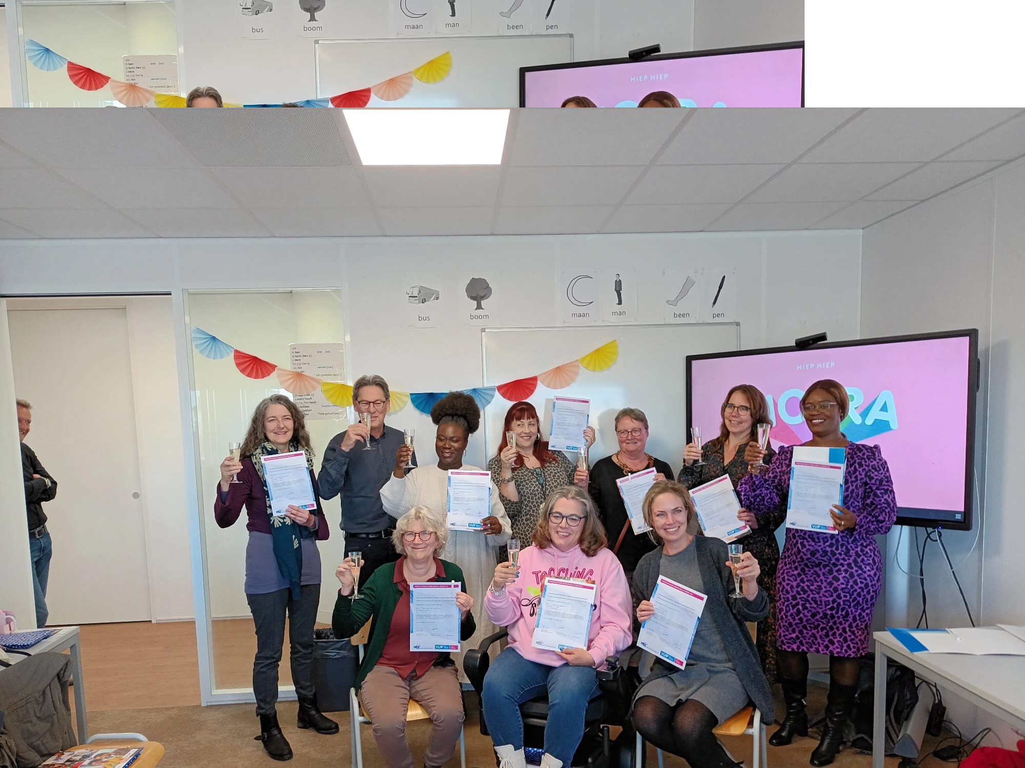 11 nieuwe NT2-docenten!