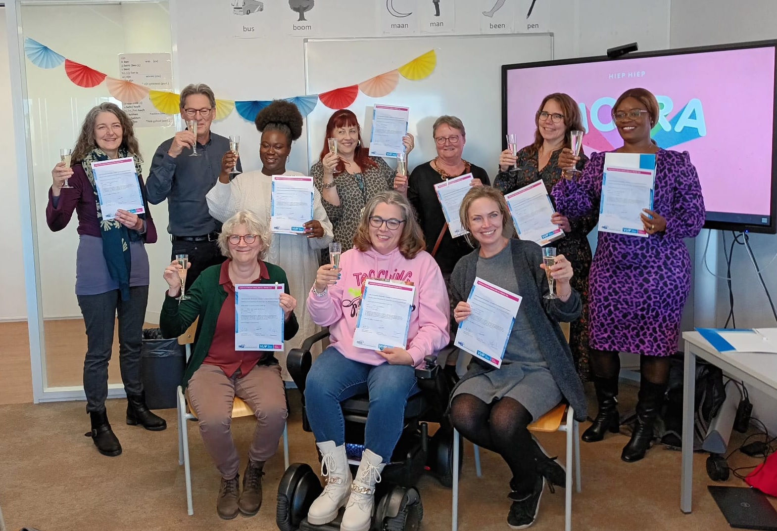11 nieuwe NT2-docenten!